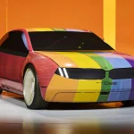 BMW Vision Dee: концепт-кар, меняющий цвет за секунды